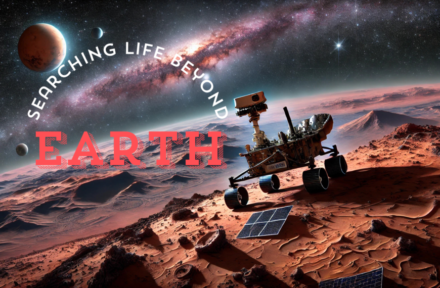 NASA spacecraft exploring Mars and searching for signs of life beyond Earth.